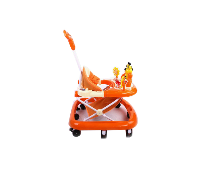 Baby Plus BP6001W-ORG 7-15M Baby Walker with 8 Casters - Zoom Image 2