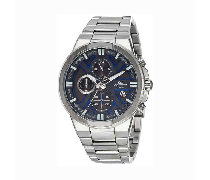 Casio Edifice EFR-544D-1A2VUDF Mens Analog Watch Silver and Black - Zoom Image