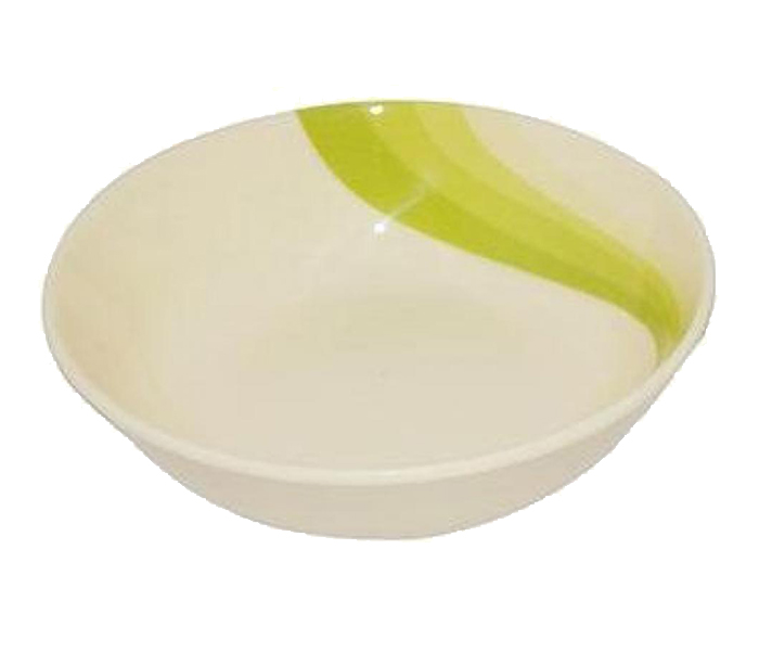 Royalford RF8028 6-inch Melamine Ware Super Rays Serving Bowl - Green - Zoom Image