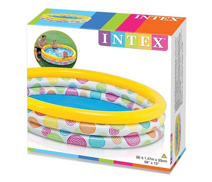 Intex ZX-58439 147 x 33CM Wild Geometry Pool - Zoom Image 2