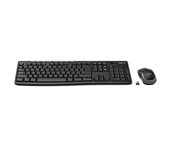 Logitech 920-004519 MK270 Wireless Keyboard & Mouse Combo - Arabic, Black - Zoom Image 2