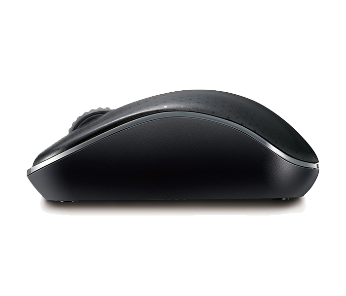 Rapoo M12 2.4GHz Wireless Compact Optical Mouse - Black - Zoom Image 1