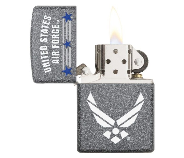 Zippo 29121 US Air Force Lighter Grey - Zoom Image 1