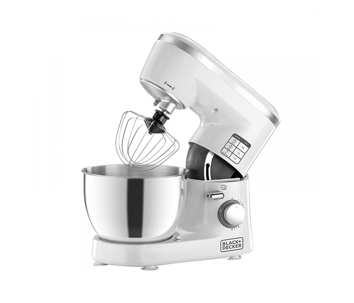 Black and Decker SM1000-B5 1000W Stand Mixer - Silver - Zoom Image 7