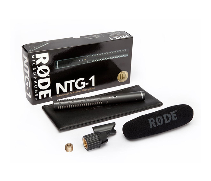 Rode NTG1 Condenser Shotgun Microphone - Black - Zoom Image 3