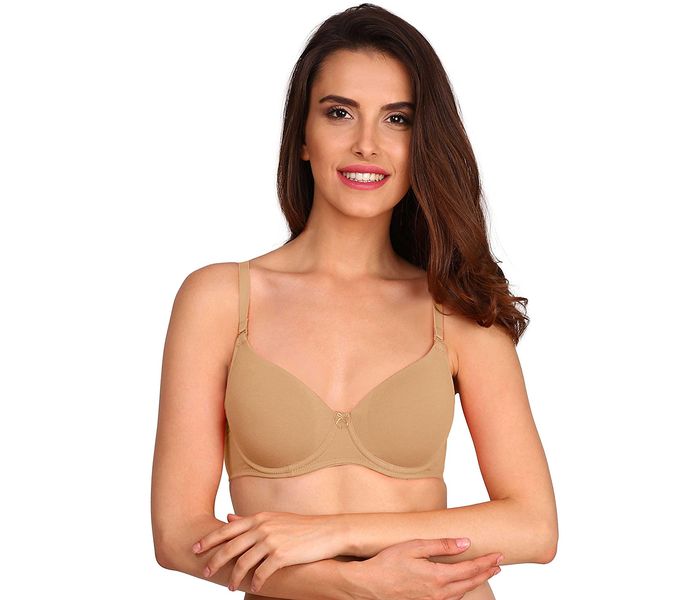 Jockey 1245-0105 Essence Full Coverage T-Shirt Bra, Skin/32C - Zoom Image