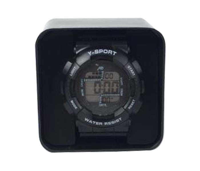 Digital Sports Watch for Men - Black - Zoom Image 2