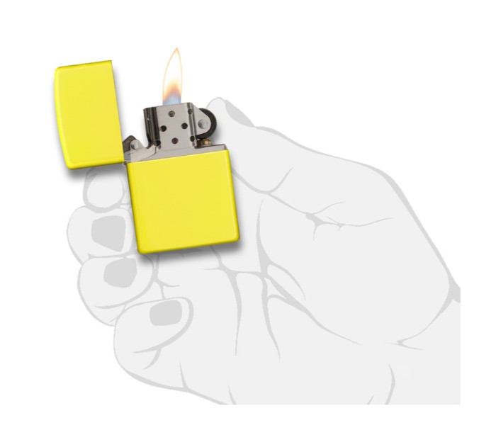 Zippo 28887 Neon Lighter Yellow - Zoom Image 3