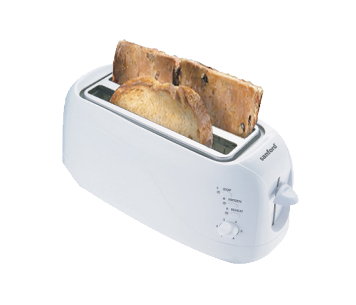 Sanford SF5752BT BS 1300 Watts 2 Slice Bread Toaster - White - Zoom Image