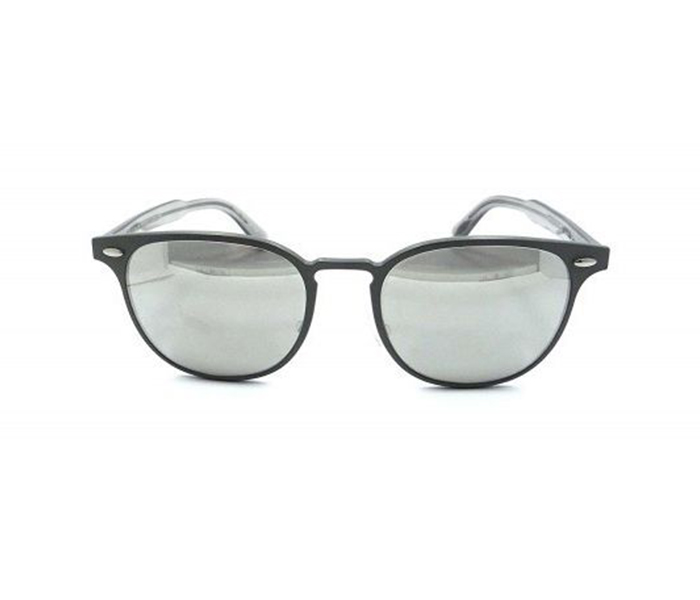 Oliver Peoples 1179S 52286G Wayfarer Gunmetal Frame & Silver Mirrored Sunglasses for Unisex - Zoom Image