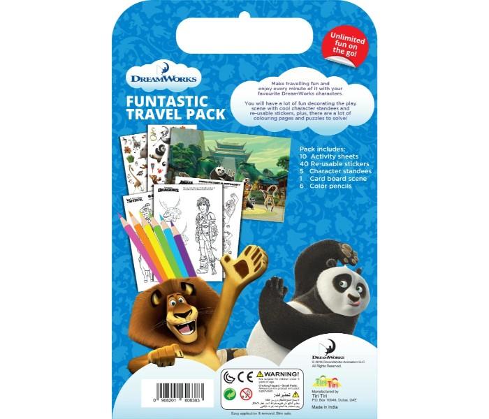 Tiri Tiri TIR010 Dreamworks Funtastic Travel Pack Multicolor - Zoom Image 1