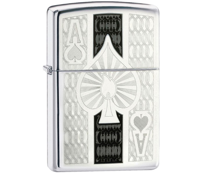 Zippo 24196 250 Ace Lighter Silver - Zoom Image 3