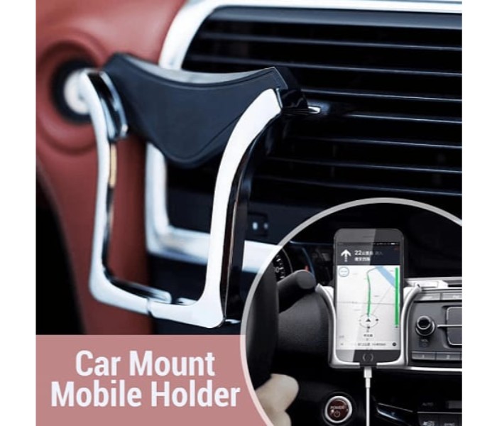 Fashionable Gravity Air Vent Outlet Car Mount Mobile Holder For 4-6 Inch Smartphone CMH123 Assorted - Zoom Image 3