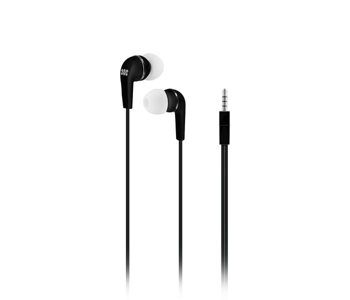 Promate Earmate-UNI1 High Quality Stereo Sound Earphone with Microphone, Black - Zoom Image 6