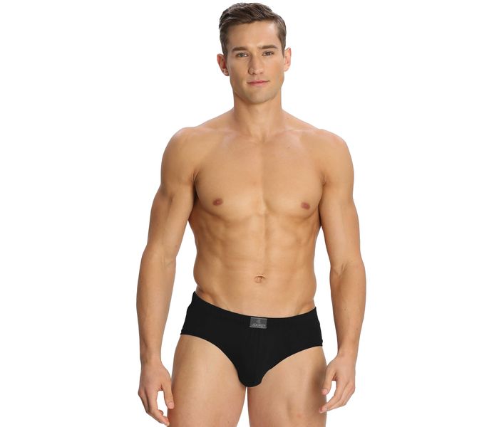 Jockey 8035-0310 Modern Classic Poco Brief, Black/M - 3 Pieces Pack - Zoom Image