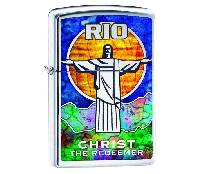 Zippo 29256 250 Christ The Redeeemer Lighter Multicolor - Zoom Image 3