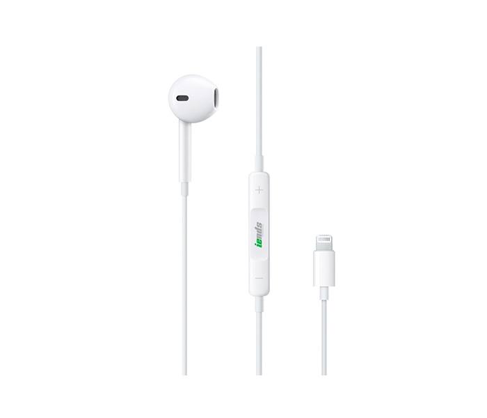 iends IE-HS205 Lightning Mono Earphone - White - Zoom Image 3