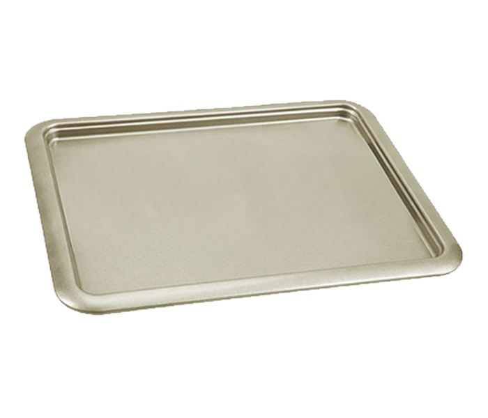 Royalford RF8795 41.5 x 32 x 1.6cm Cookie Sheet Non-stick Serving Tray - Gold - Zoom Image