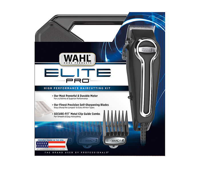 Wahl 79602-017 Elite Pro Corded Hair Clipper for Men - Black - Zoom Image 2