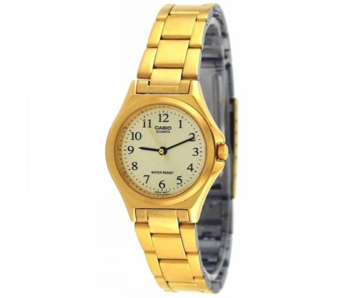 Casio LTP-1130N-7BV Womens Analog Watch Gold - Zoom Image