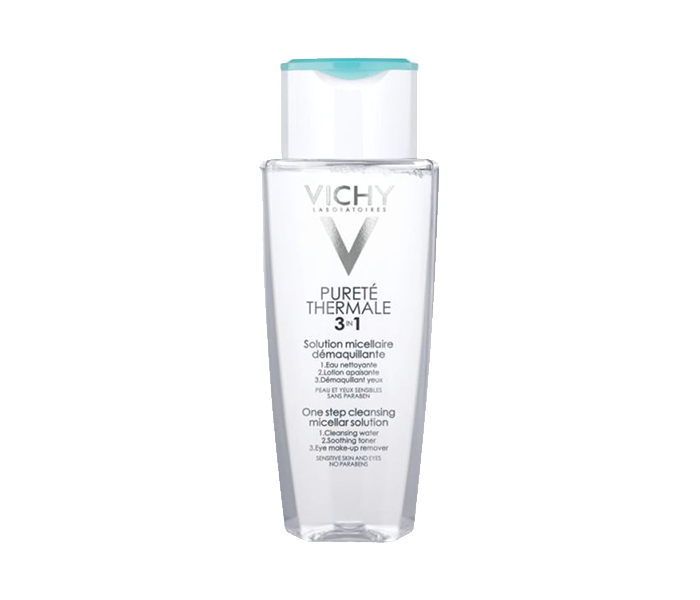 Vichy N11921265A 3-in-1 Purete Thermale 1 Step Cleansing Micellar Solution - Clear, 200ml - Zoom Image