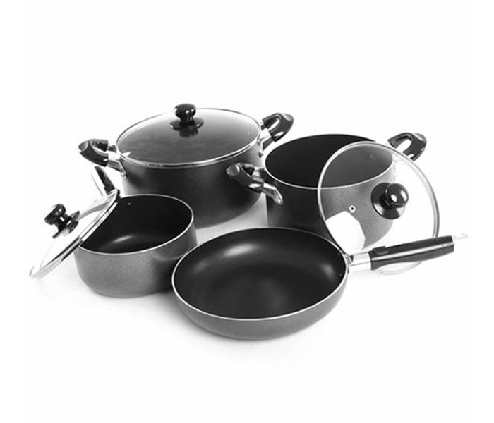 Royalford RF492NCS7 Non Stick Cookware Set - 7 Pieces - Zoom Image 1