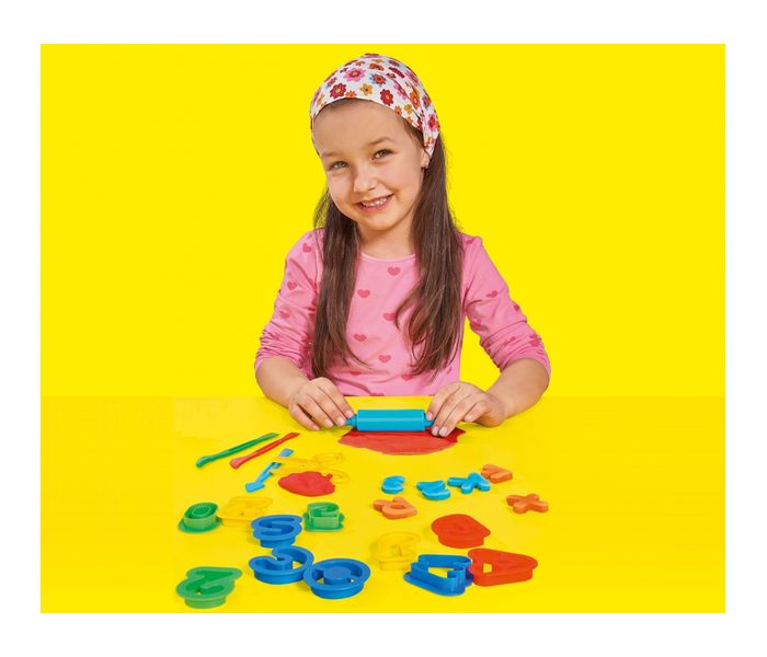 Simba 6325377 Art & Fun ABC and Numbers Dough Set - Zoom Image 1