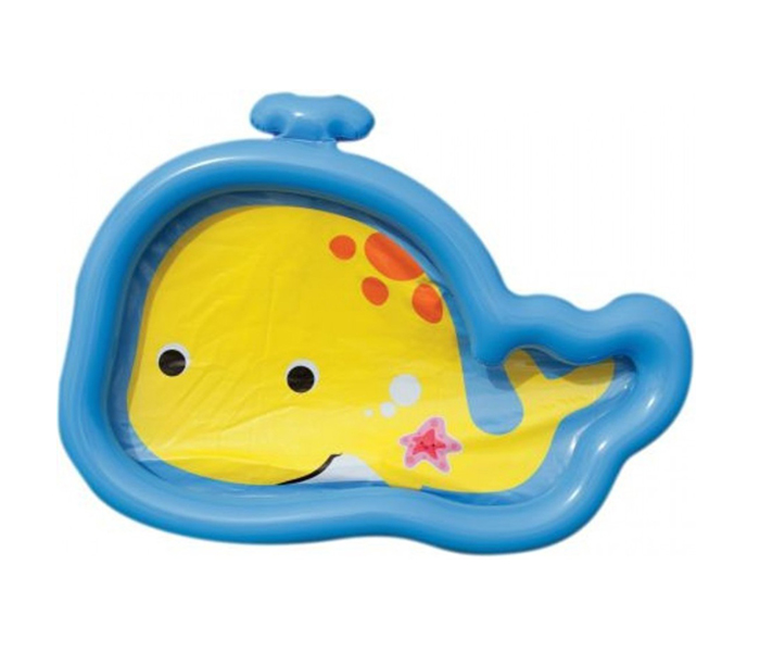 Intex ZX-59408 Inflatable Cutie Whale Baby Swimming Pool - Zoom Image 2