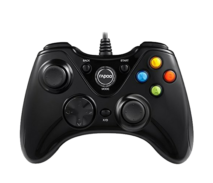 Rapoo V600 Vpro Wired Gamepad - Black 14113 - Zoom Image 2