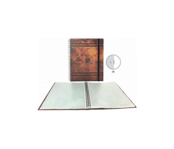 Senfort 93362 Wire-O Display Book With Divider Copper Oxide - Zoom Image