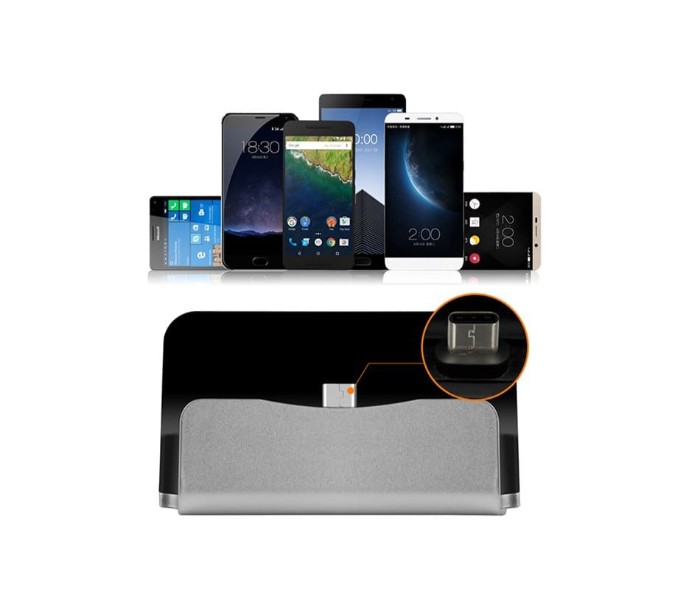 Charge and Sync Type-C USB Dock For Android Smartphones - Assorted - Zoom Image 5