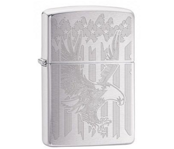 Zippo 29216 200 Eagle Lighter Silver - Zoom Image