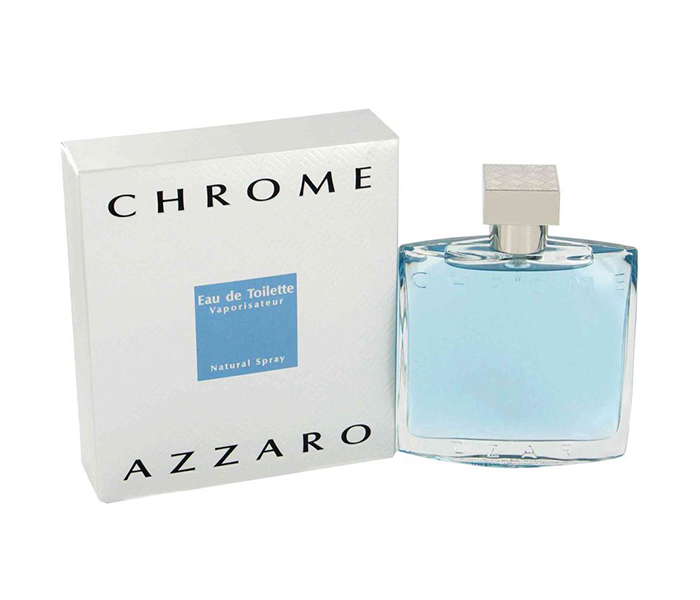 Azzaro 100ml Chrome Eau De Toilette Spray for Men - Zoom Image