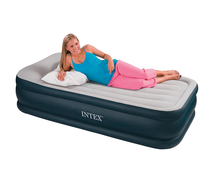 Intex ZX-67730 Inflatable Twin Size Airbed with Electric Pump - Zoom Image 1