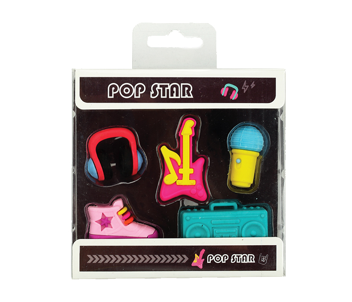 Smily Kiddos SK12002004 Fancy Eraser Set - Zoom Image 1