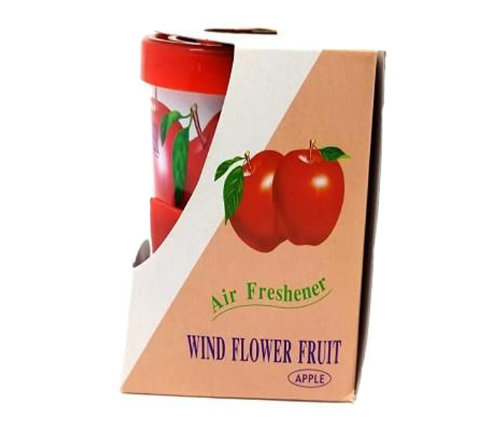 Wind Flower Fruit Car Air Freshener with Apple - Zoom Image 2