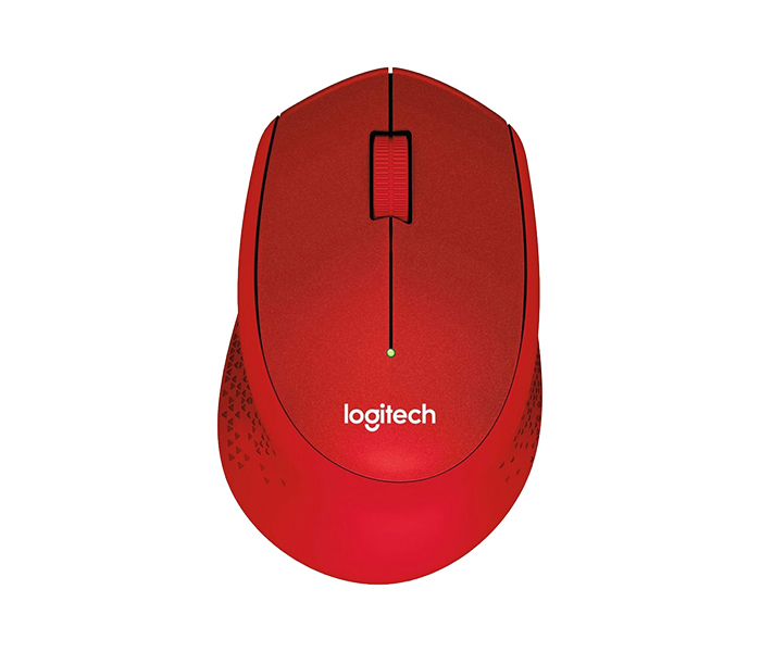 Logitech 910-004911 M330 Silent Plus 2.4GHz Wireless Mouse - Red - Zoom Image 6