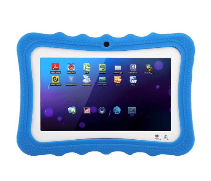 BSNL K-1 Kids Tablet, 7 inch, Android 4.4.2, 8GB, 1GB DDR3, Dual-core, Dual Camera, Blue - Zoom Image 4