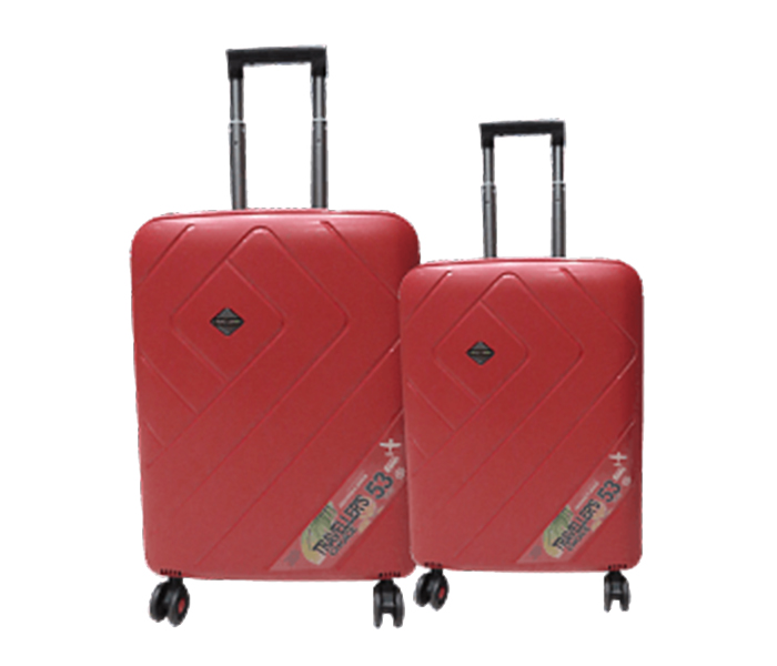 Parajohn PJTR2006R Trolley Bag Set of 2 Pieces - Red - Zoom Image