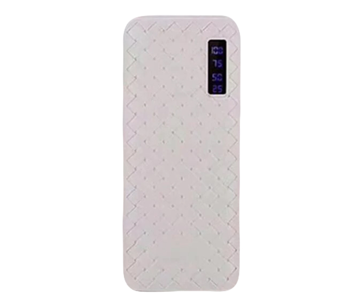 HNS-1 Portable Power Bank Dual USB 20000mAh - White - Zoom Image 1