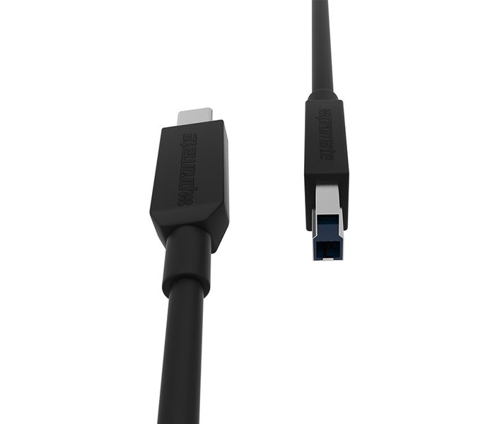 Promate UniLink-CB USB 3.1 Type C to USB B Male Cable - Black - Zoom Image 1