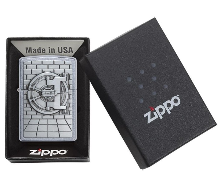 Zippo 29555 Safe Gold Cash Surprise Lighter Silver - Zoom Image 3