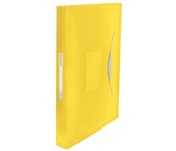 Esselte 624020 Vivida A4 Project File Folder Yellow - Zoom Image