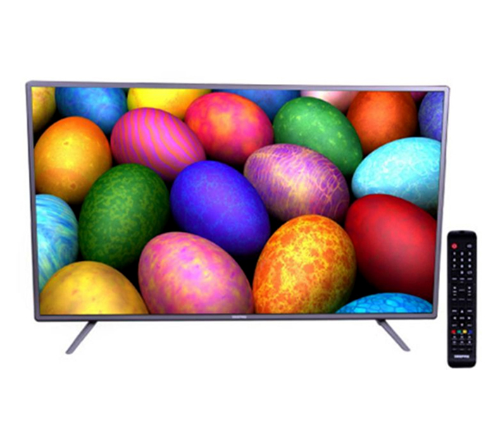 Geepas GLED5006XFHD 50-inch Full HD Smart LED Tv with Slim Design, Black - Zoom Image 1