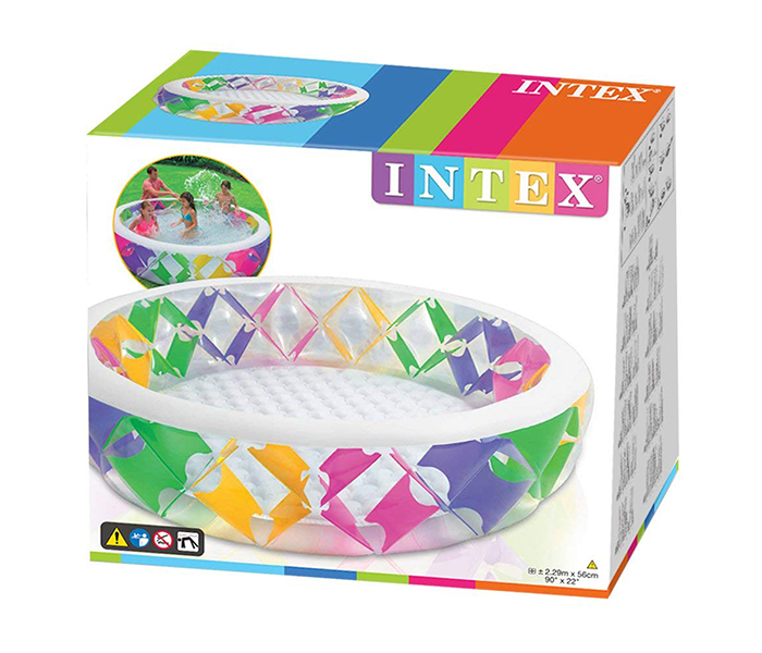 Intex ZX-56494 Swim Center Pinwheel Pool - Zoom Image 1