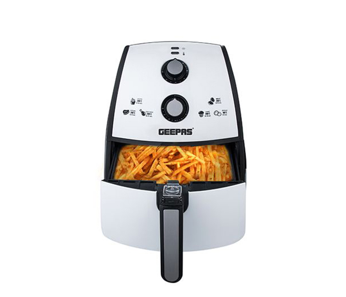 Geepas GAF6006 4 Litre Oil Free Air Fryer - Black and White - Zoom Image 3