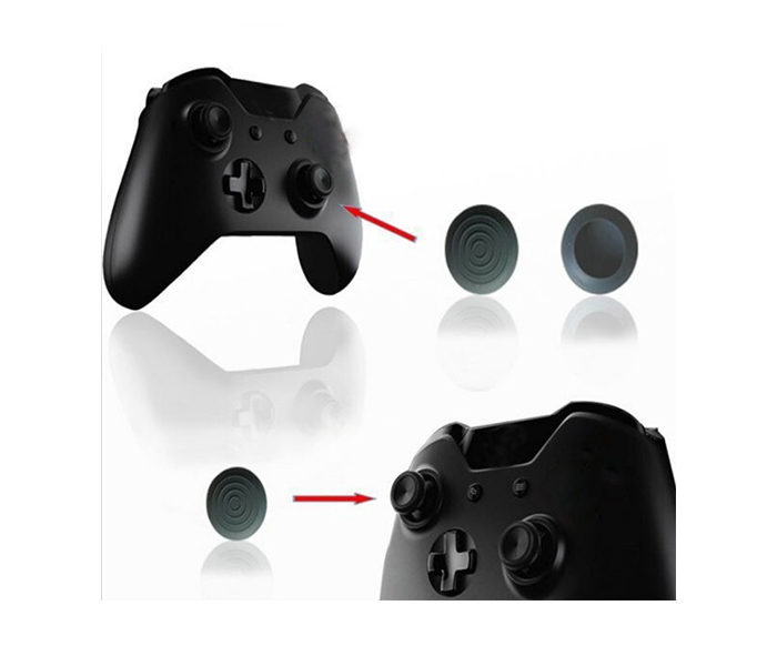 Trands TR-G1703 PS4 Joystick Controller Thumb Grip Pair of 2 - Black - Zoom Image 2