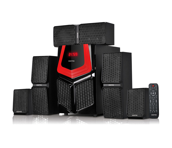 Geepas GMS8505 5.1 Channel Multimedia Speaker with USB - Zoom Image