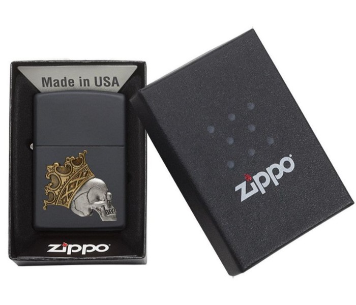 Zippo 29100 King Skull Lighter Black - Zoom Image 2