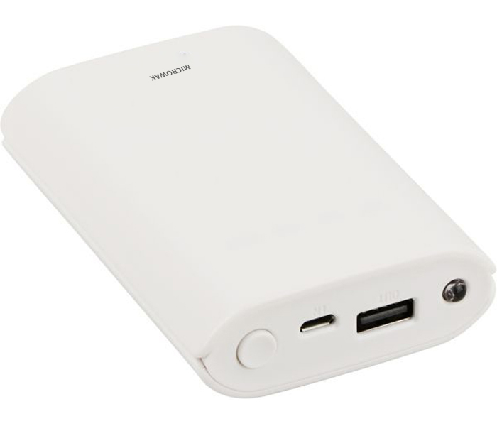 MICROWAK Smart Power Bank 10400mAh with  LED flash - Zoom Image 3